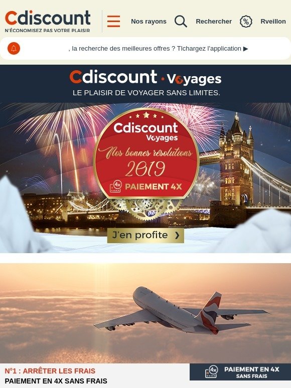 Envie d'ailleurs ? Nous avons ce qu'il vous faut juste ici !