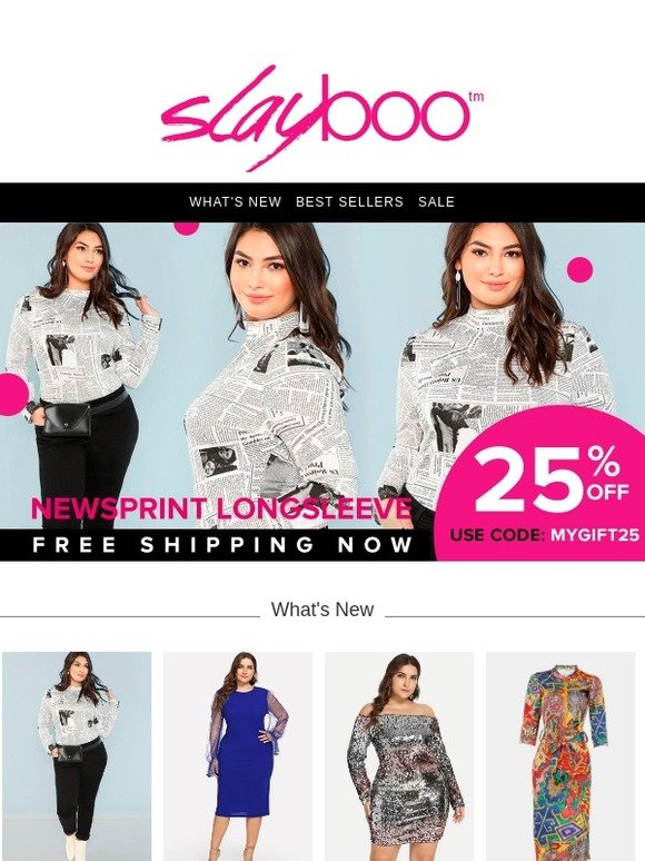 Sunday Style 25% OFF Trendy Curvy Tops + New Dresses