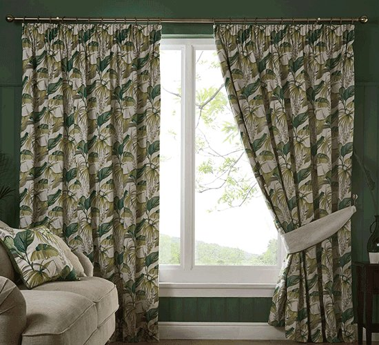 Elements Klippa Rust Eyelet Curtains