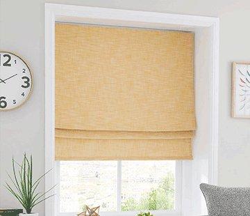 Elements Ochre Boucle Roman Blind