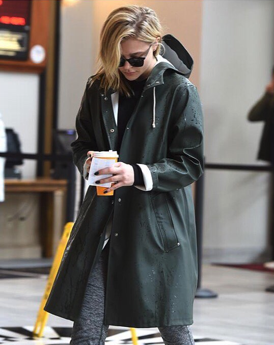 Chloë Moretz in Stockholm Long Green