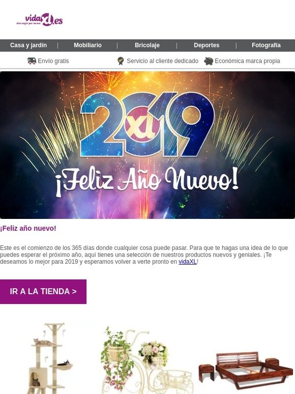 ¡Feliz año nuevo!