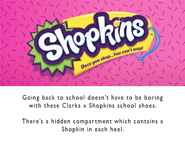 clarks shopkins school shoes