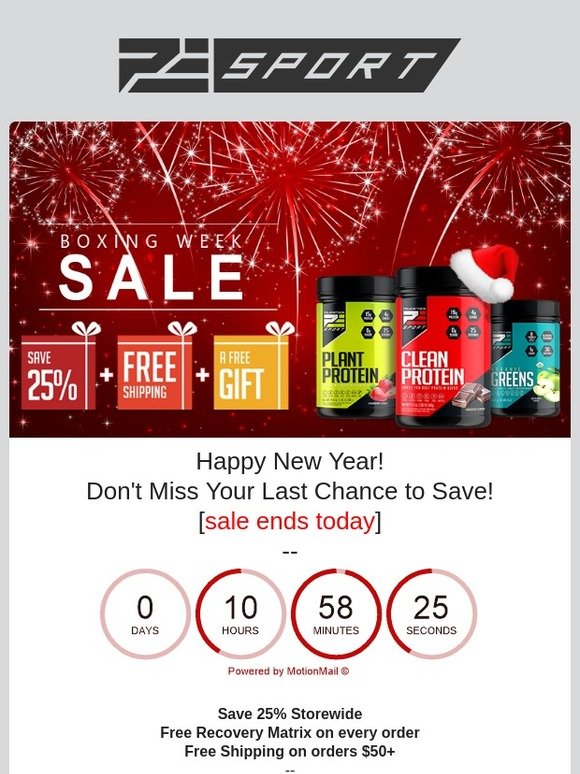 Final Day to Save for Your New Year's Resolutions! Details Inside 🔥🔥