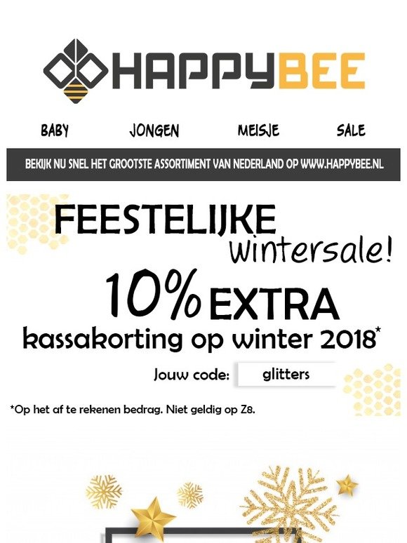 Happybee SALE TOT 60 10 EXTRA Z8 Limited Edition staat