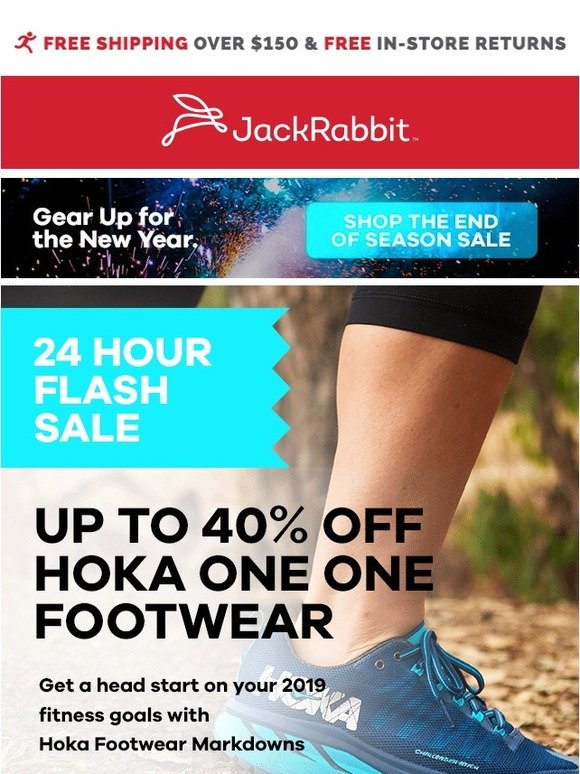 hoka shoes flash sale