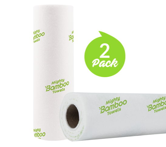 Mighty Bamboo 2-Count Paper Towels at