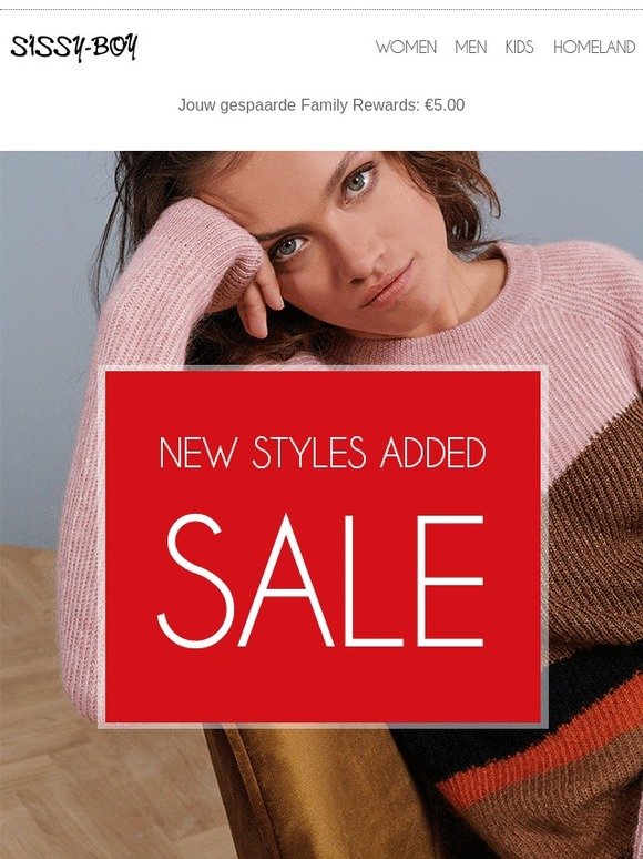 New SALE styles added! »