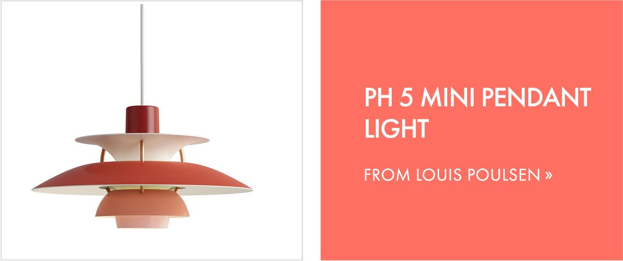 PH 5 Mini Pendant Light from Louis Poulsen.