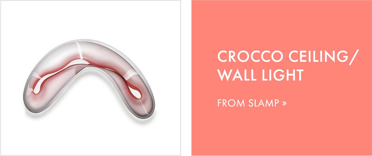 Crocco Ceiling/Wall Light from Slamp.