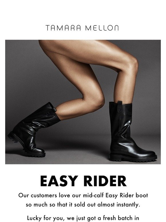 Tamara mellon easy rider mid calf sale