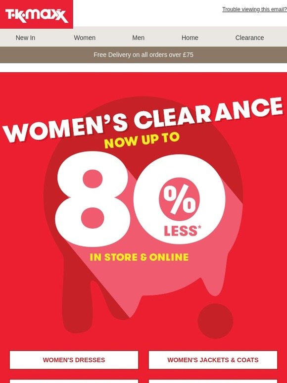 TK Maxx QUICK clearance is here Milled