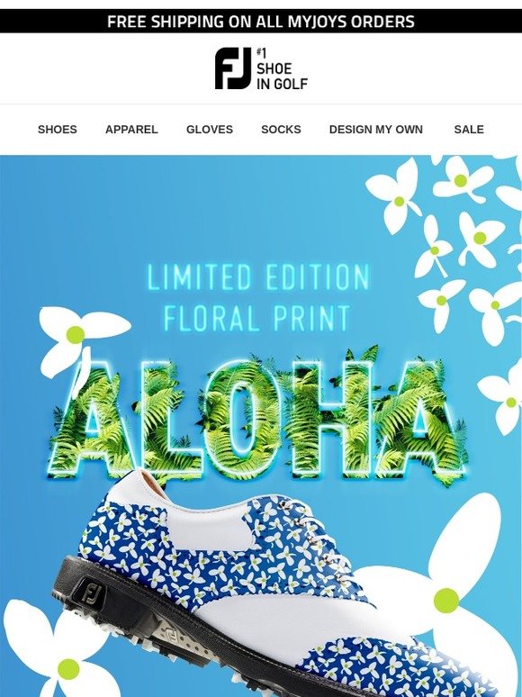 footjoy aloha collection