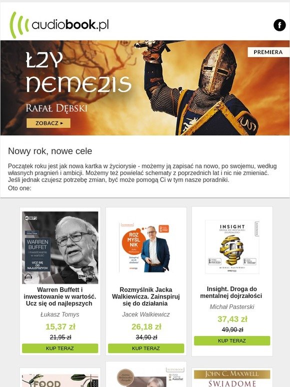 Nowy rok, nowe cele ⇒ Poradniki do 35% taniej!