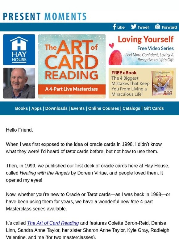 Hay House, Inc. Everyone Loves These Cards Milled