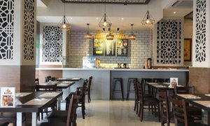 AED 50 Toward Food and Drinks