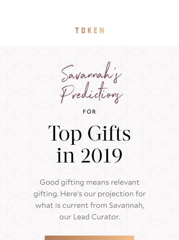 Savannah's 2019 Predictions