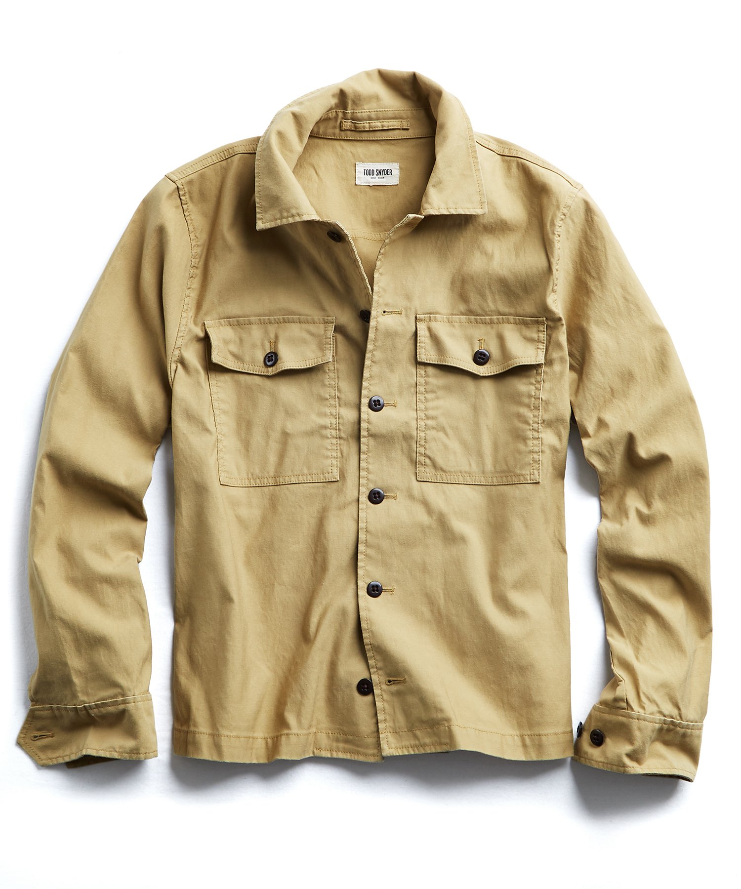 Image of CPO Overshirt Jacket in Khaki