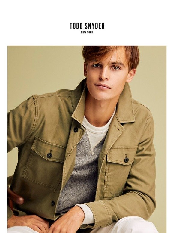 todd snyder cpo overshirt