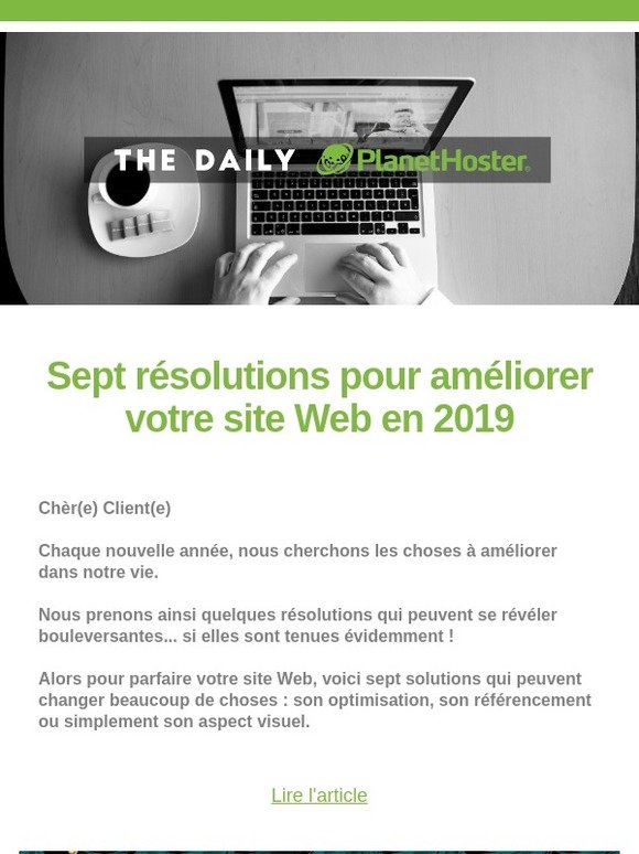 7 résolutions pour améliorer son site Web en 2019