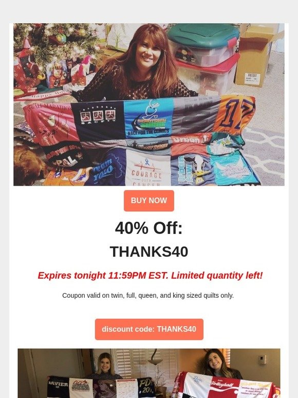 Project Repat 40 Off as a Thank You! Milled