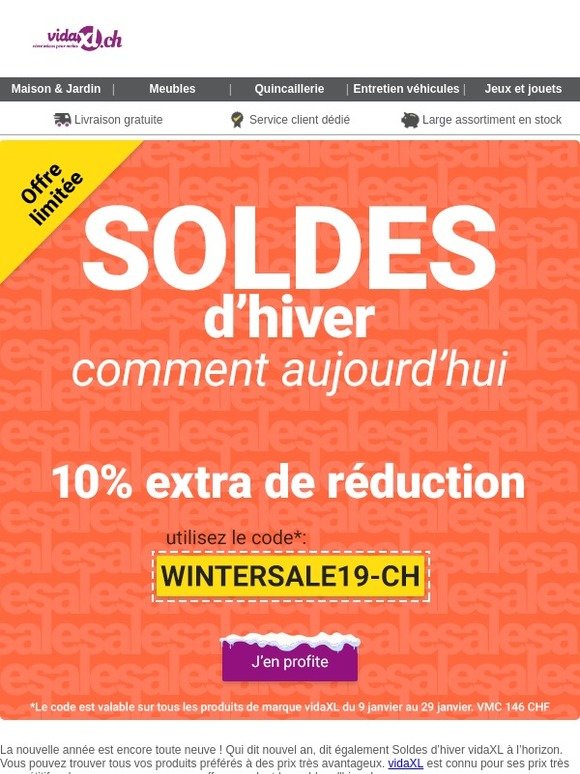 Les soldes d'hiver ont commencé !