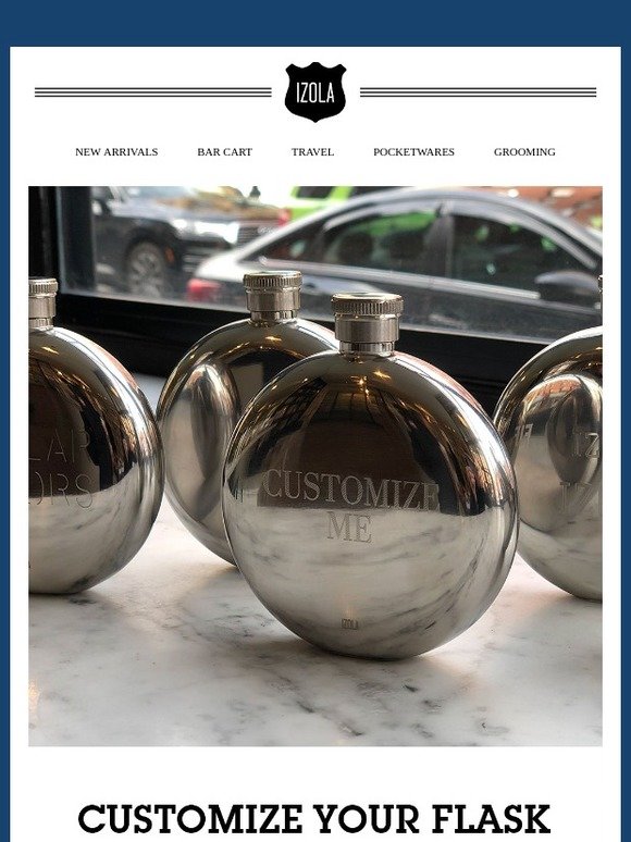 Custom flasks are back!!