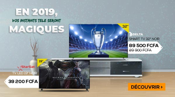 Télévision smart incurvée innova 32 pouces Noir Full HD avec