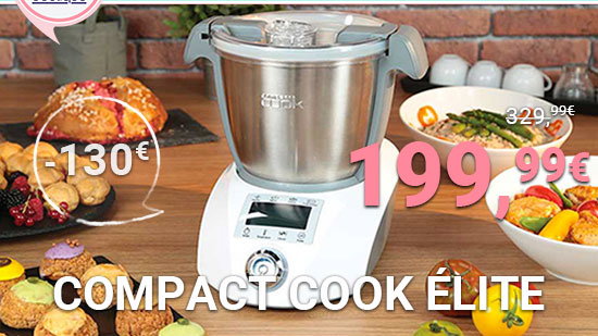  compact cook, le robot multifonction