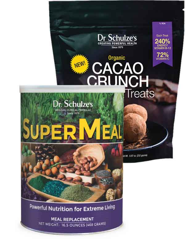 SUPERMEAL & CACAO CRUNCH TREATS