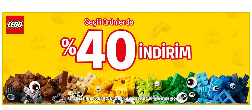 utålmodig Hviske F.Kr. dr.com.tr: ❤️ Lego'lar %40 İndirimli! | Milled