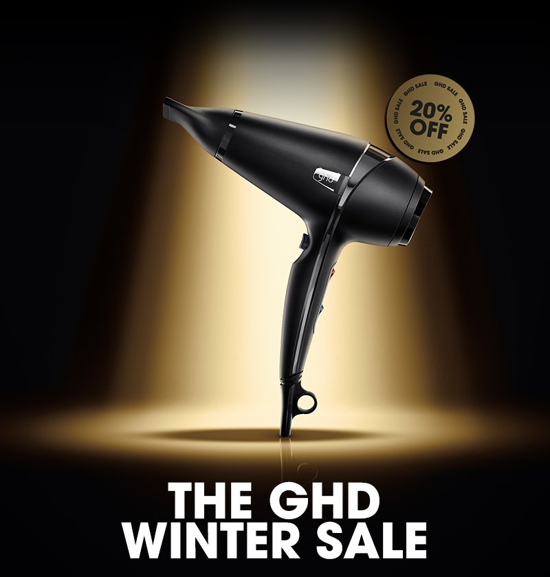 Ghd: Be blown away by the ghd sale | 20% off ghd hair dryers! | Milled