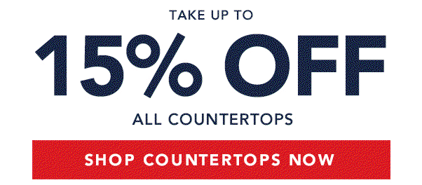 15% Off All Countertops