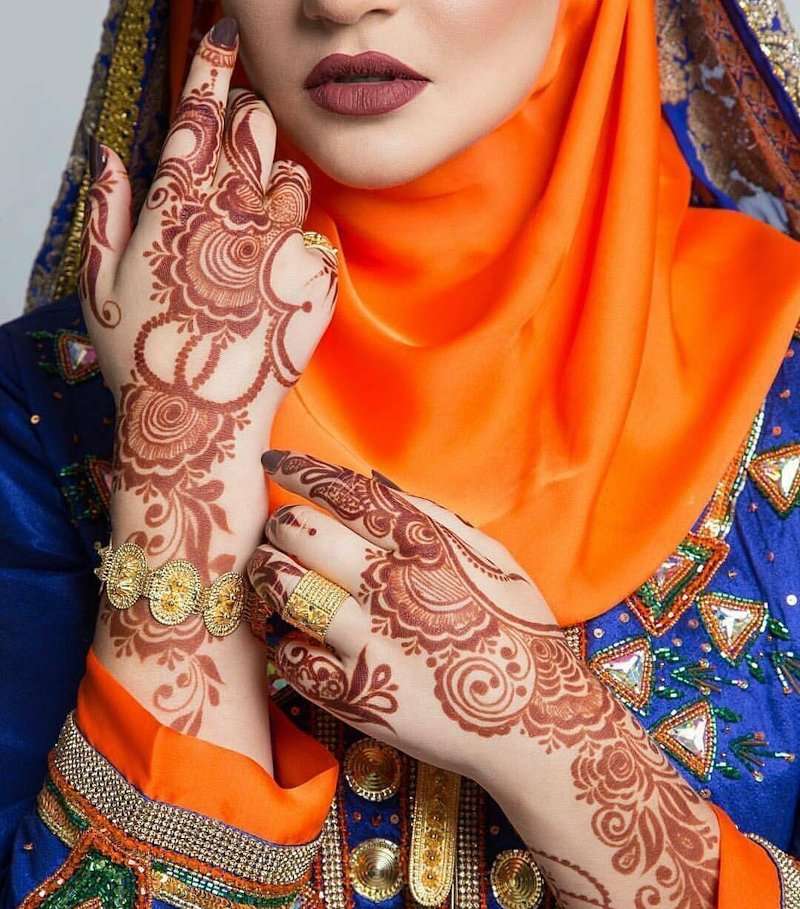 Simple mehndi design👐 Images • Shireen M Husain 04 (@shireen_m_h) on  ShareChat