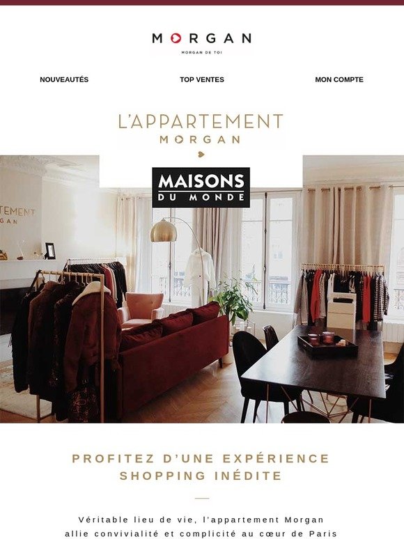Découvrez l'appartement MORGAN by MAISON DU MONDE !