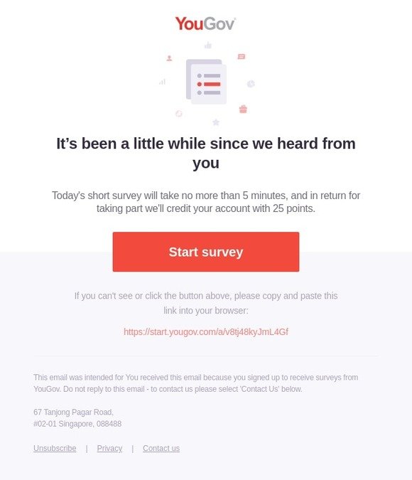 Today's short YouGov survey!
