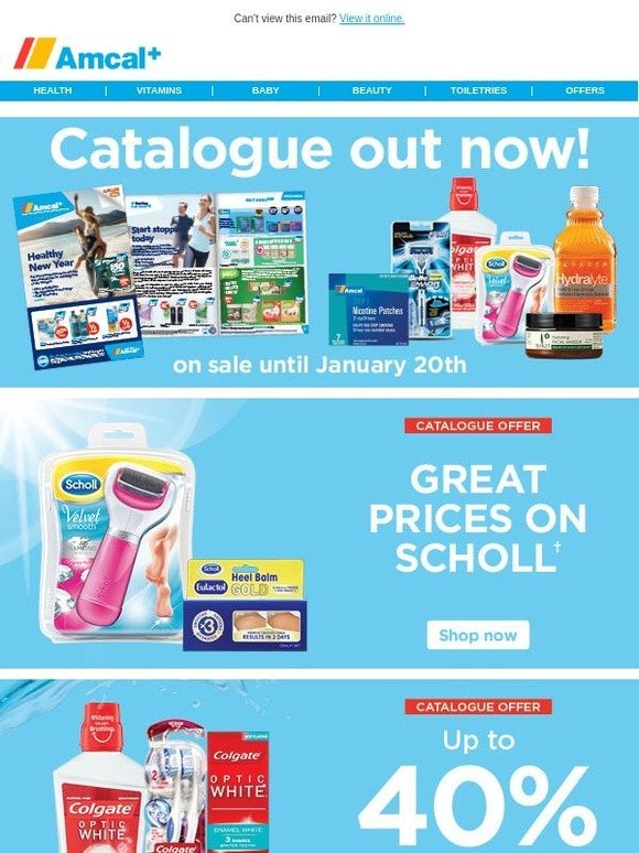 Hey -we have great prices on all your favourite products in our latest catalogue!