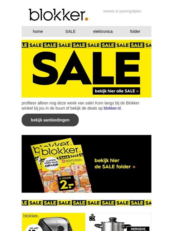 prioriteit Bewijzen Waardig Blokker NL Email Newsletters: Shop Sales, Discounts, and Coupon Codes -  Page 6