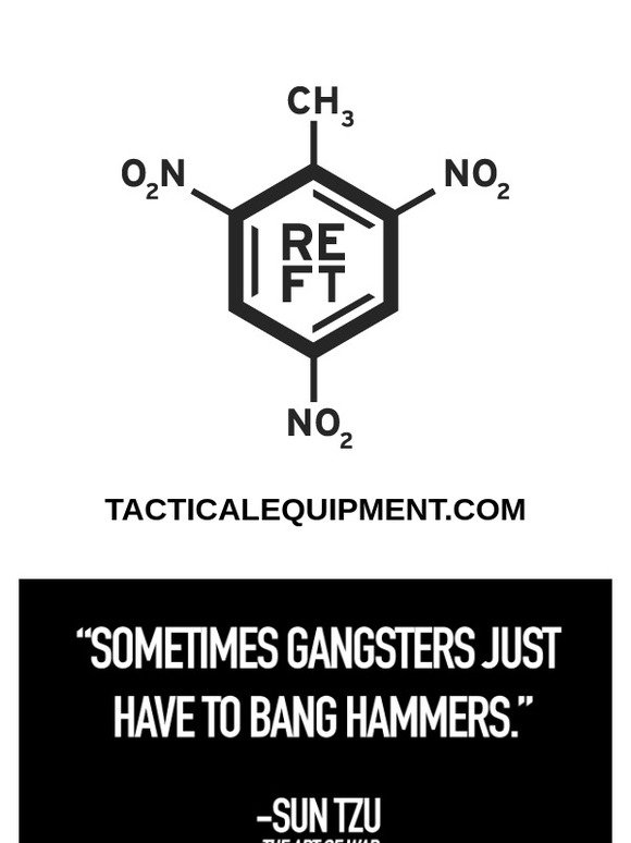 RE Factor Tactical "Sometimes Gangsters Just Have To Bang Hammers