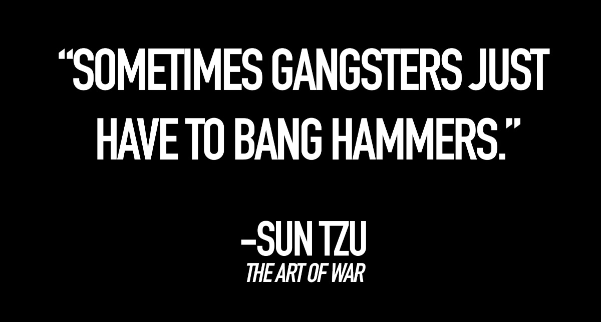 RE Factor Tactical "Sometimes Gangsters Just Have To Bang Hammers