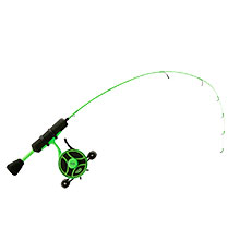 13 Fishing Radioactive Pickle Ice Fishing Combo
