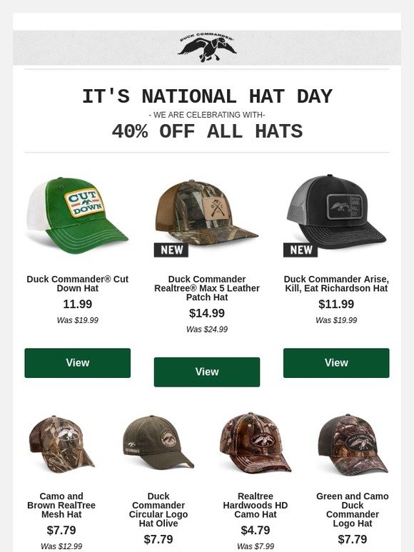 duck dynasty hats