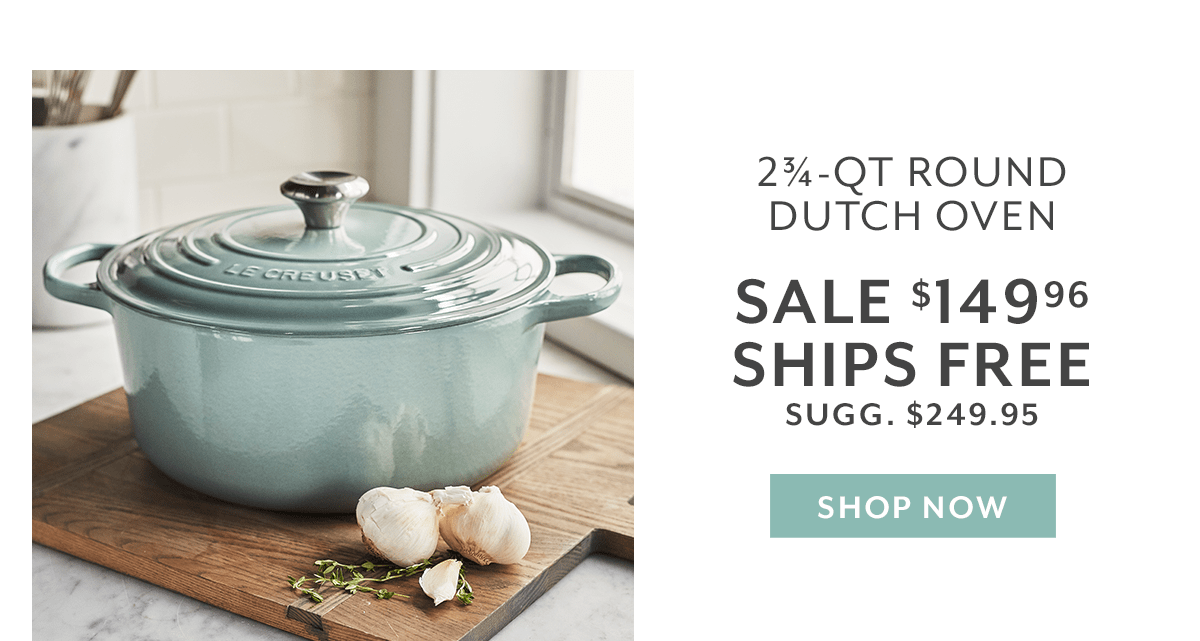 Sur la Table NEW Le Creuset—Meet Sea Salt Milled