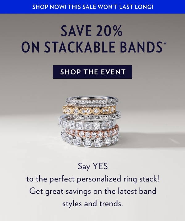 blue nile stackable rings