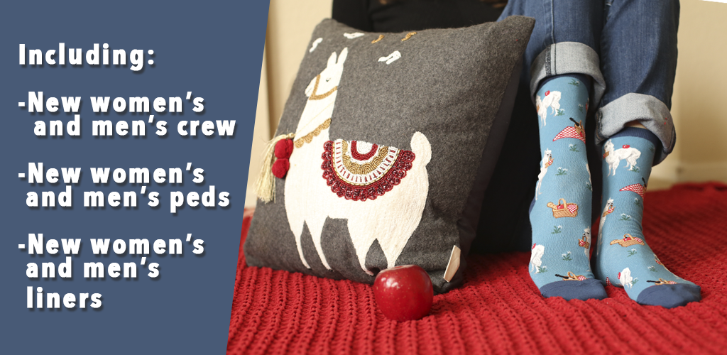 Socksmith Spring 2019 Collection Available Now at Socksmith! Milled