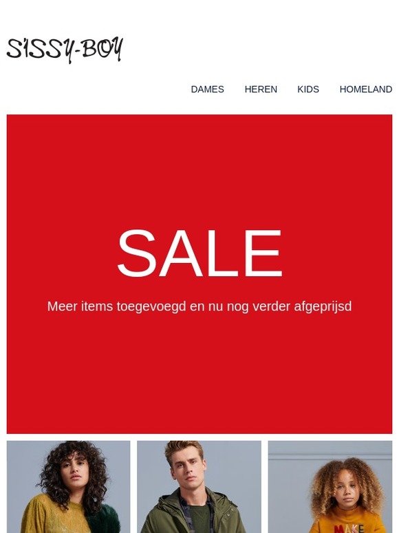 Nu meer items toegevoegd tot -60% | SALE
