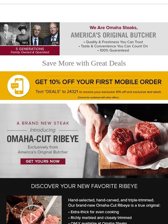 omaha steaks delivery problems