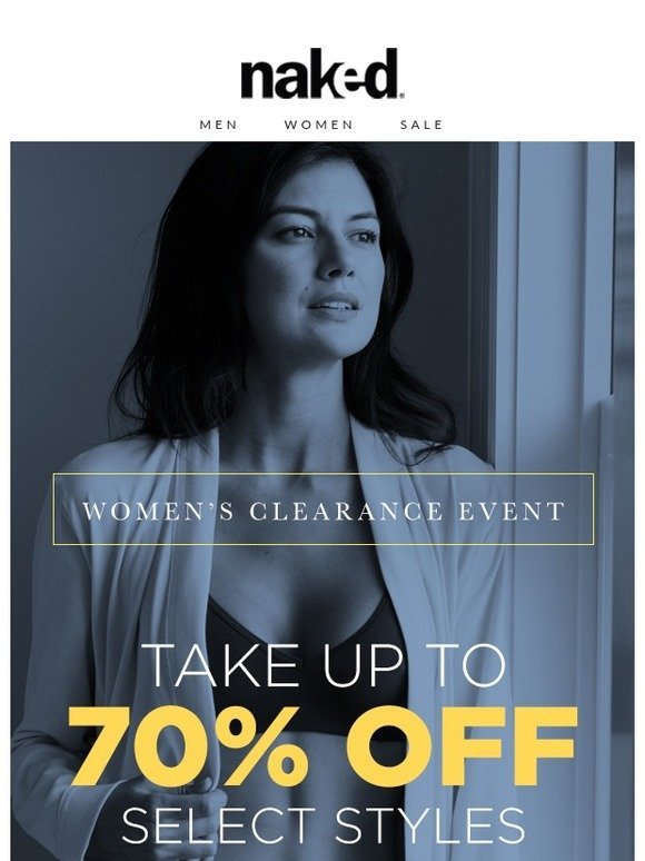 Only For A Limited Time: Shop Our Women's Clearance Event