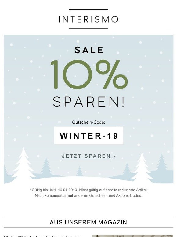 ⏰ Letzte Chance: 10% auf Ihren Einkauf sparen!