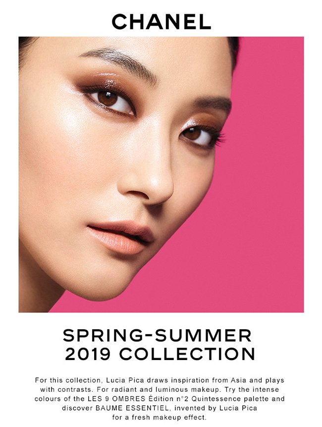 Holt Renfrew: The Spring-Summer 2019 makeup collection by CHANEL.